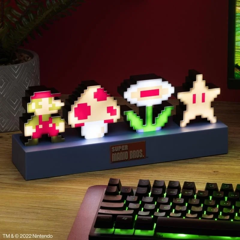 Super Mario Bros. Symbole Licht