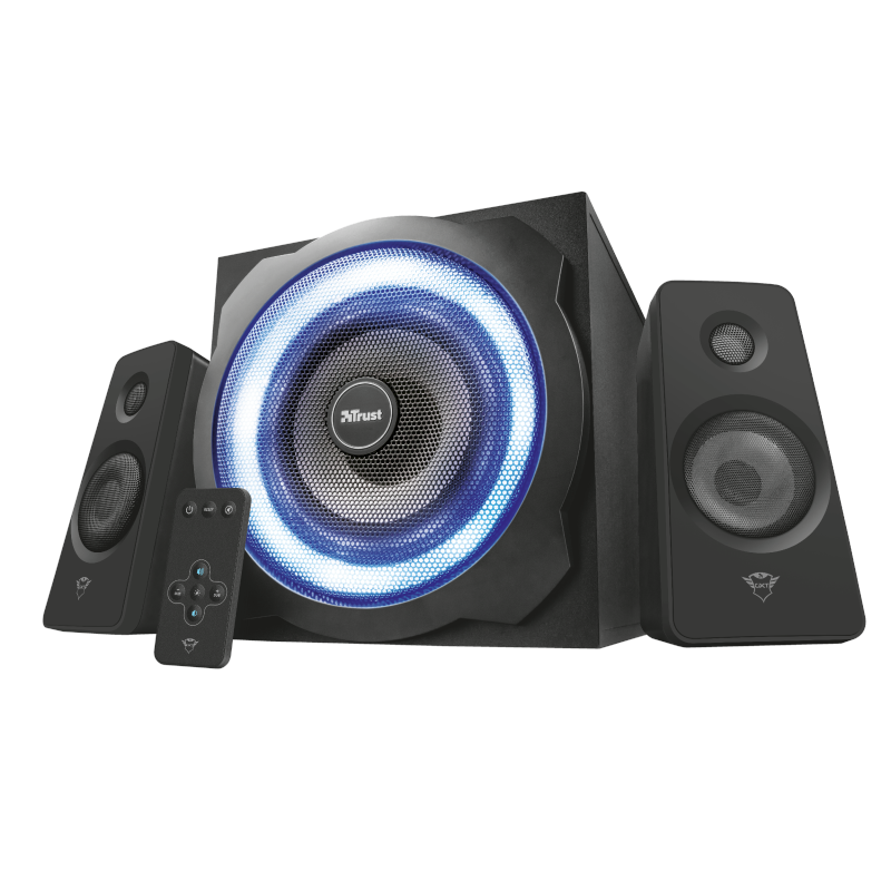 Trust GXT 629 Tytan RGB Illuminated 2.1 Speaker Set Trust