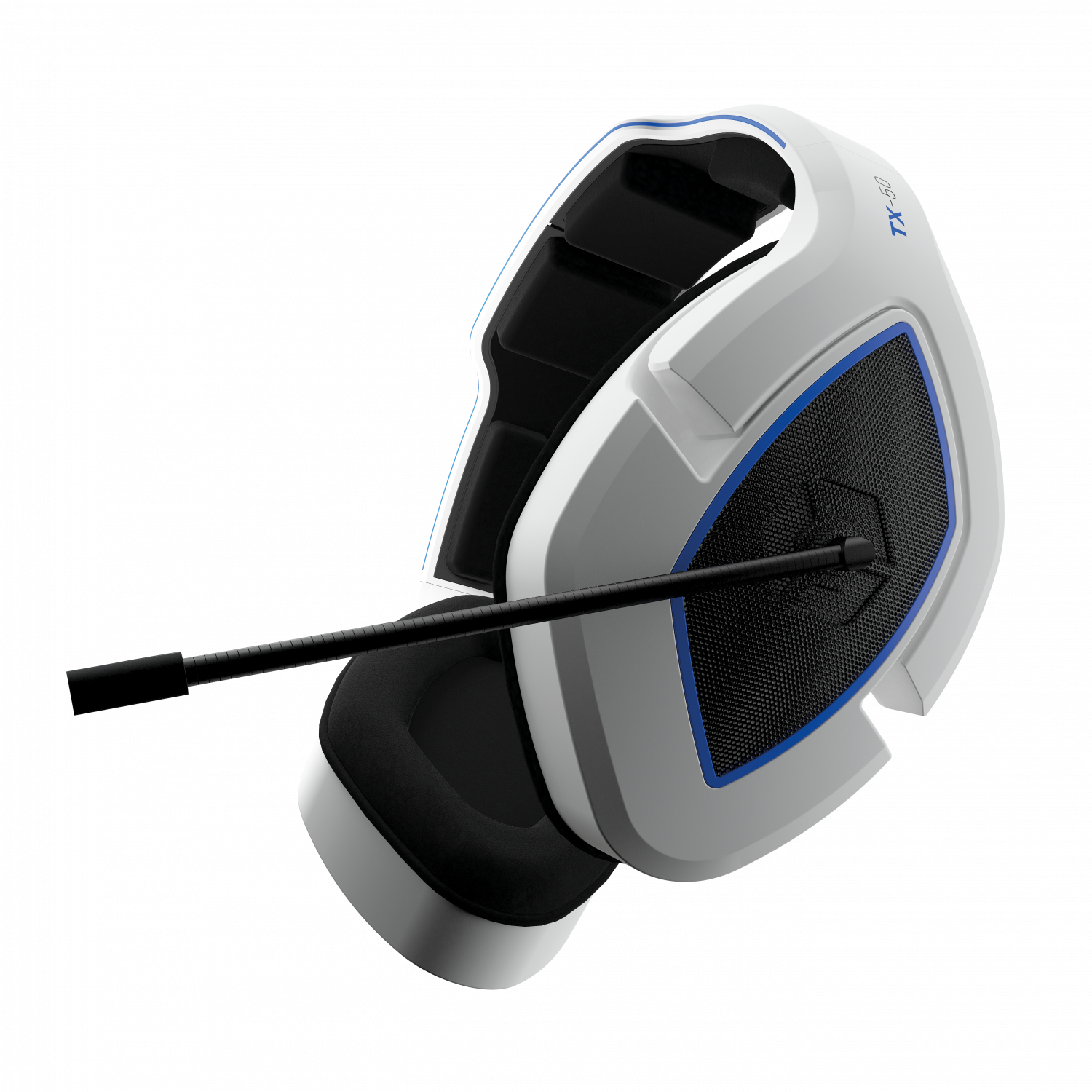 TX-50 RF Stereo-Gaming-Headset (Weiß/Blau) (Uni)