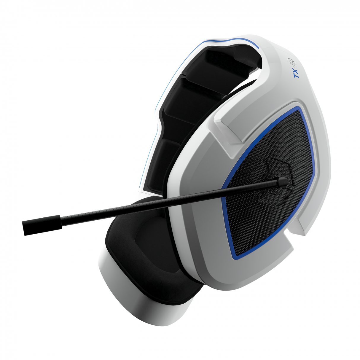 TX-50 RF Stereo-Gaming-Headset (Weiß/Blau) (Uni)