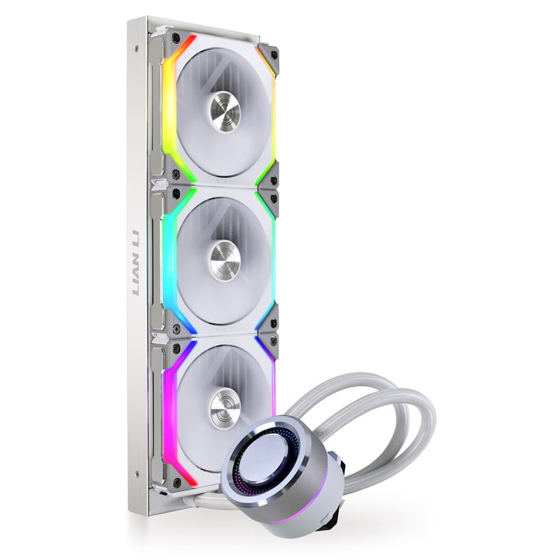 Lian LI GALAHAD 360 SL - Hvid - 360mm - LGA1700 Bracket Inkluderet Lian Li