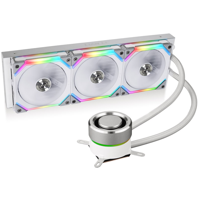 Lian LI GALAHAD 360 SL - Hvid - 360mm - LGA1700 Bracket Inkluderet Lian Li