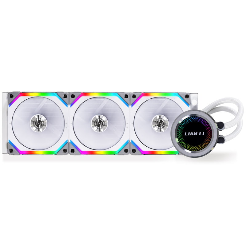 Lian LI GALAHAD 360 SL - Hvid - 360mm - LGA1700 Bracket Inkluderet Lian Li
