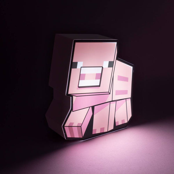 Minecraft leuchtende Schweinelampe 16 cm