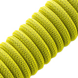 CableMod Pro Spiraltastaturkabel USB-C auf USB Typ A, Dominatorgelb – 150 cm