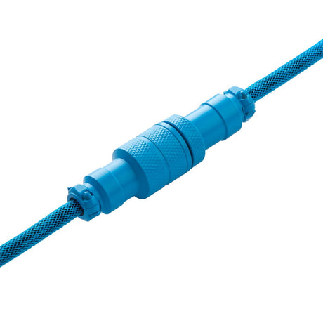 CableMod Pro Coiled Keyboard Cable USB A to USB Type C, Spectrum Blue - 150cm CableMod