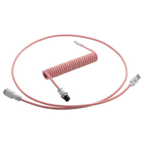 CableMod Pro Coiled Keyboard Cable USB A to USB Type C, Orangesicle - 150cm CableMod