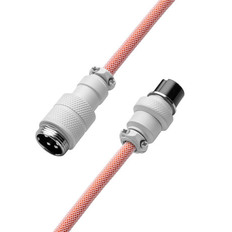 CableMod Pro Coiled Keyboard Cable USB A to USB Type C, Orangesicle - 150cm CableMod