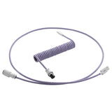 CableMod Pro Coiled Keyboard Cable USB A to USB Type C, Rum Raisin - 150cm CableMod