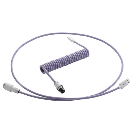 CableMod Pro Coiled Keyboard Cable USB A to USB Type C, Rum Raisin - 150cm CableMod