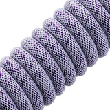 CableMod Pro Coiled Keyboard Cable USB A to USB Type C, Rum Raisin - 150cm CableMod