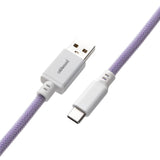 CableMod Pro Coiled Keyboard Cable USB A to USB Type C, Rum Raisin - 150cm CableMod