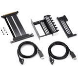 CableMod Vertikale PCI-e-Halterung PCI-e 4.0 Edition, 2x DisplayPort – schwarz