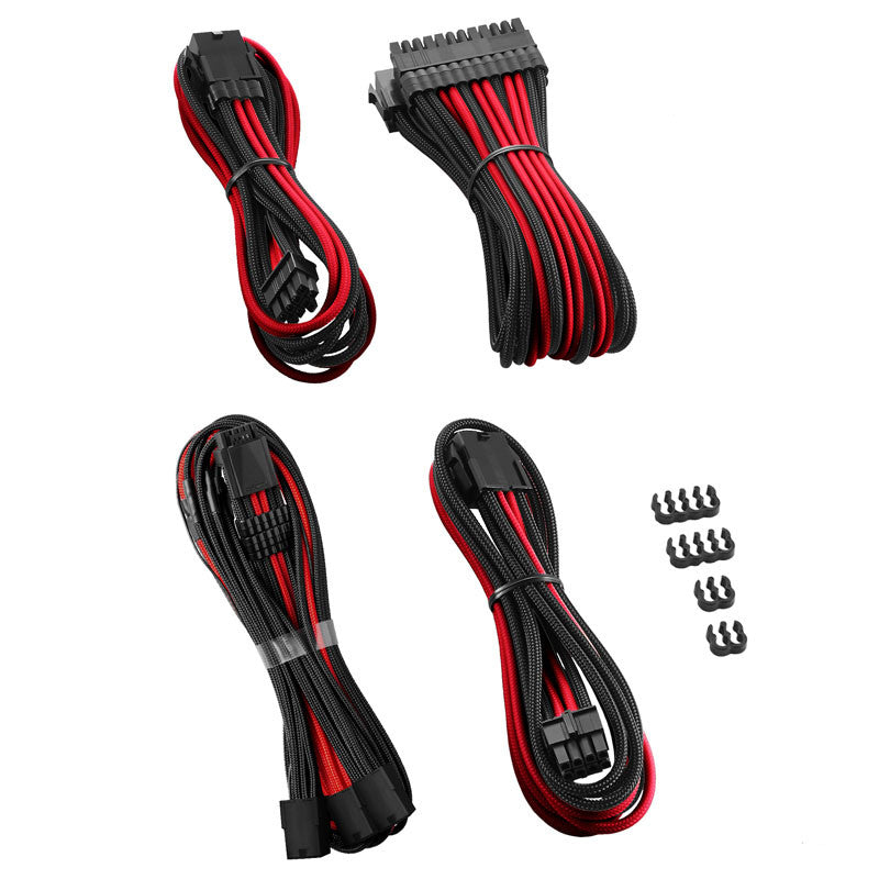 CableMod Pro ModMesh 12VHPWR Kabelverlängerungsset – schwarz/rot