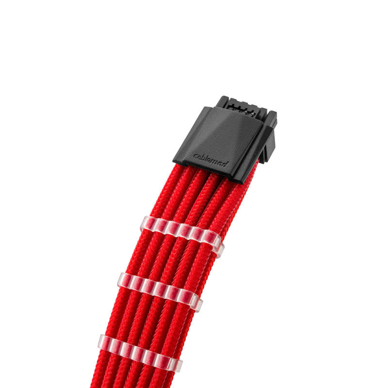 CableMod Pro ModMesh 12VHPWR auf 3x PCI-e Kabel – 45 cm, rot