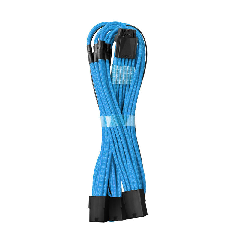 CableMod Pro ModMesh 12VHPWR auf 3x PCI-e Kabel – 45 cm, hellblau