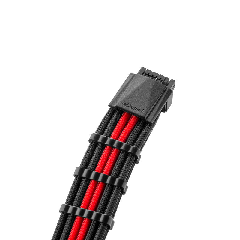 CableMod Pro ModMesh 12VHPWR auf 3x PCI-e Kabel – 45 cm, schwarz/rot