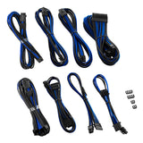 CableMod RT-Series Pro ModMesh 12VHPWR Dual-Kabel-Kit für ASUS/Seasonic – schwarz/blau
