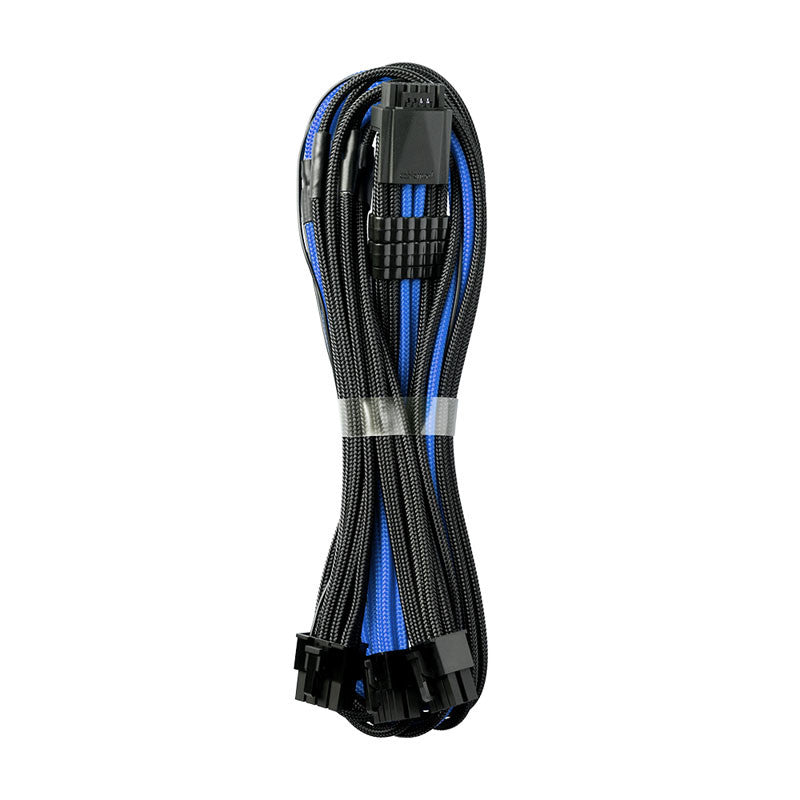 CableMod C-Series Pro ModMesh 12VHPWR auf 3x PCI-e Kabel für Corsair – 60 cm, schwarz/blau