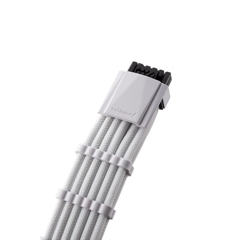 CableMod RT-Series Pro ModMesh 12VHPWR auf 3x PCI-e Kabel für ASUS/Seasonic – 60 cm, weiß