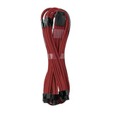 CableMod RT-Series Pro ModMesh 12VHPWR auf 3x PCI-e Kabel für ASUS/Seasonic – 60 cm, dunkelrot