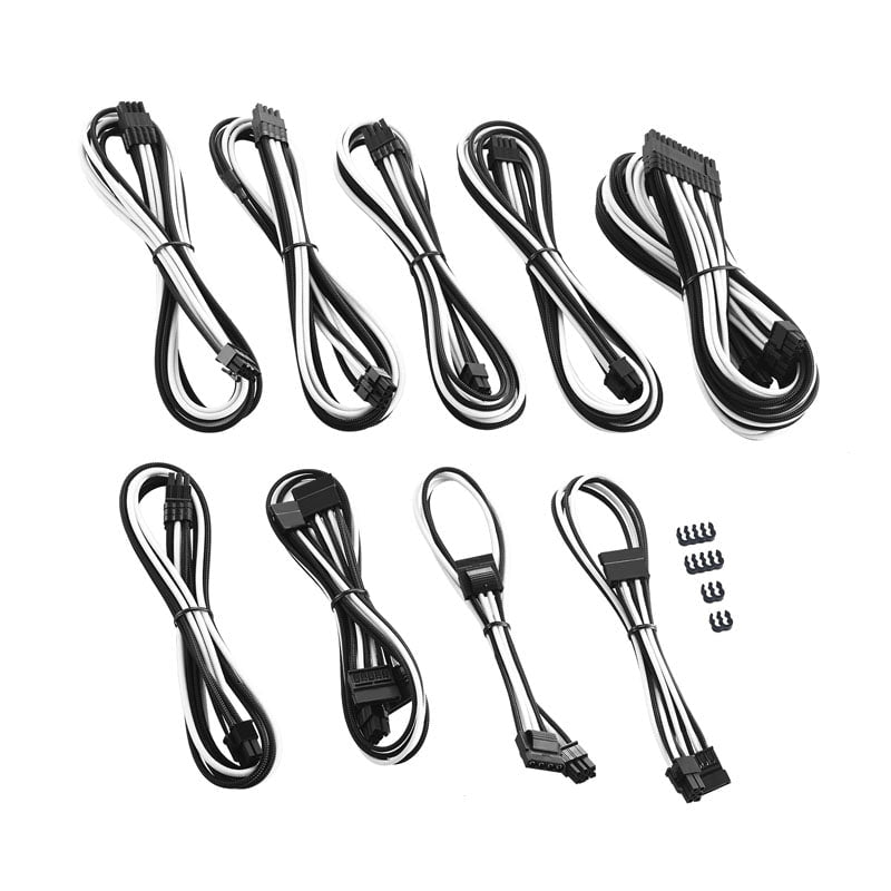 CableMod PRO ModMesh C-Series AXi, HXi RM Cable Kit - black/white CableMod